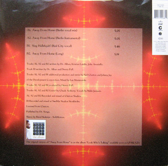 Dr. Alban : Away From Home (12")