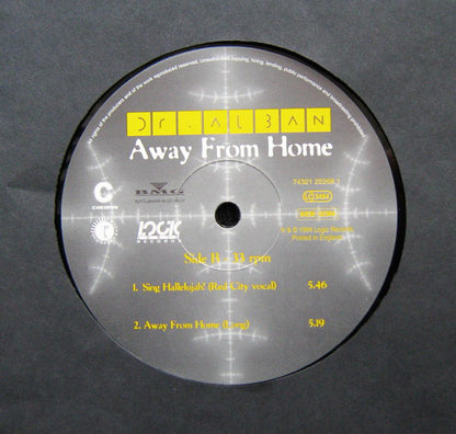 Dr. Alban : Away From Home (12")