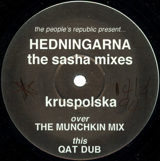Hedningarna : Kruspolska (The Sasha Mixes) (12", Promo)