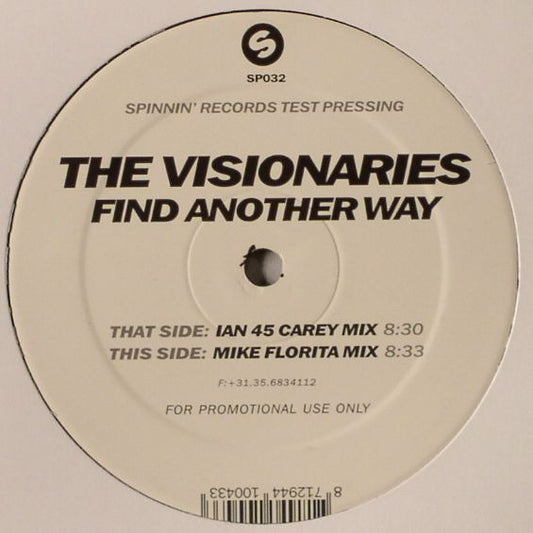 The Visionaries (2) : Find Another Way (12", Promo, TP)