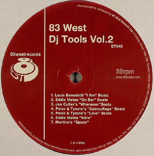 Various : 83 West DJ Tools Vol. 2 (LP)