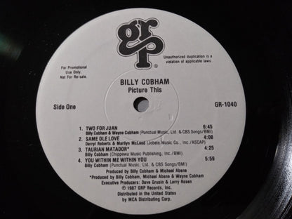 Billy Cobham : Picture This (LP, Album, Promo)