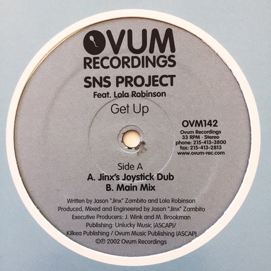 SNS Project : Get Up (12")