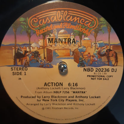 Mantra (4) : Action (12", Promo)