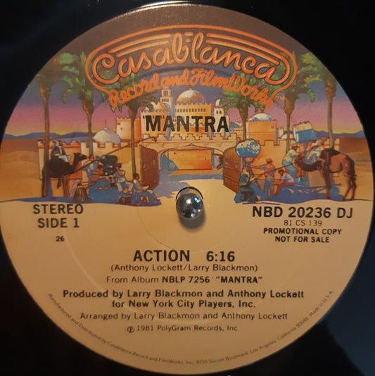 Mantra (4) : Action (12", Promo)