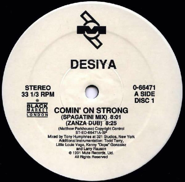 Desiya : Comin' On Strong (2x12")