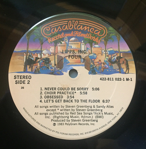 Lipps, Inc. : 4 (LP, Album, 26)