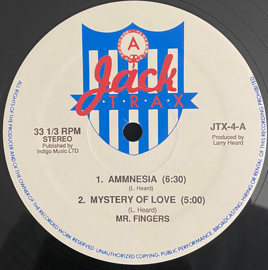 Mr. Fingers : Ammnesia (12")