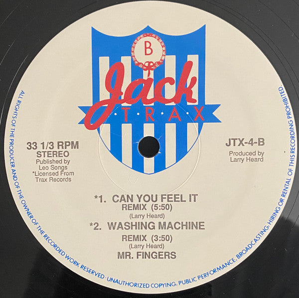 Mr. Fingers : Ammnesia (12")