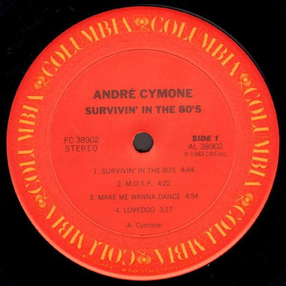 André Cymone : Survivin' In The 80's (LP, Album, Pit)