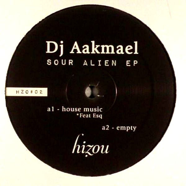 Dj Aakmael : Sour Alien Ep (12", EP)