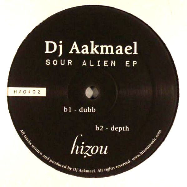 Dj Aakmael : Sour Alien Ep (12", EP)