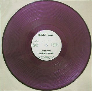 Trouble Funk : Say What? (12", Promo, Pur)