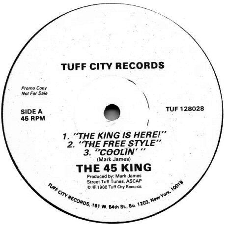 The 45 King : The King Is Here! (12", Promo)