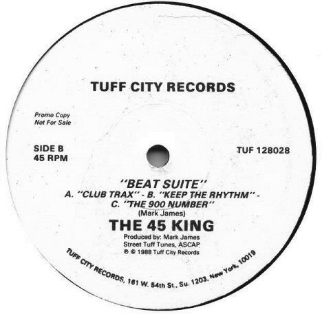 The 45 King : The King Is Here! (12", Promo)