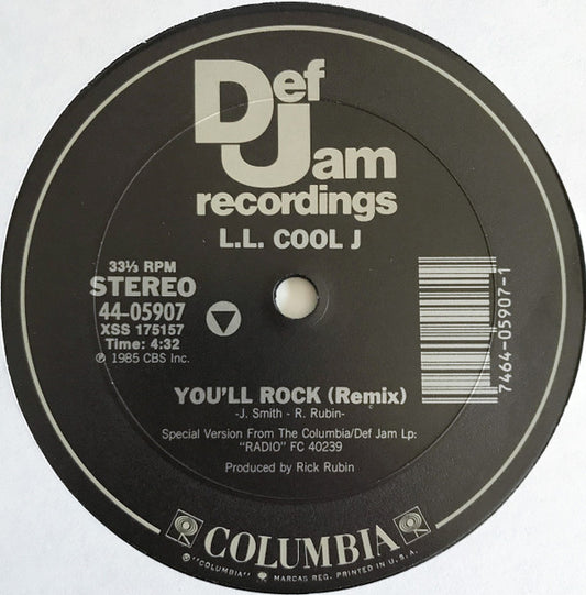 L.L. Cool J* : You'll Rock (12")