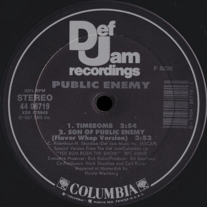Public Enemy : Public Enemy No. 1 (12")