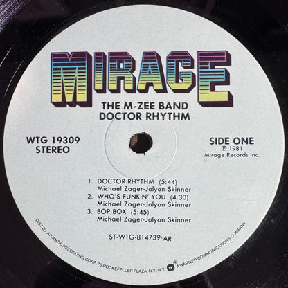 The M-Zee Band : Doctor Rhythm (LP, Album, All)