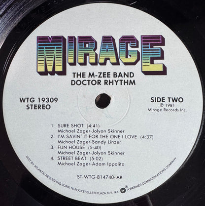 The M-Zee Band : Doctor Rhythm (LP, Album, All)