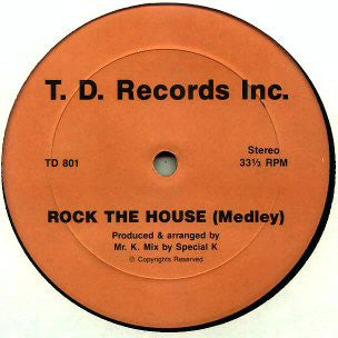 Mr. K : Rock The House (Medley) (12", Mixed, Unofficial, Ora)