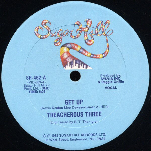 Treacherous Three : Get Up (12")