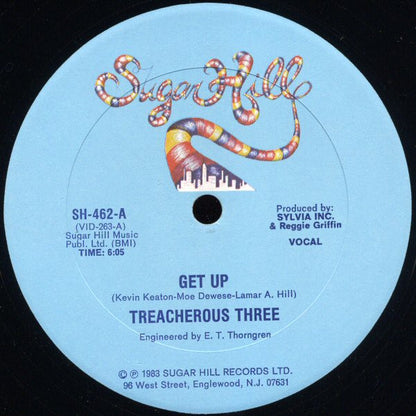 Treacherous Three : Get Up (12")