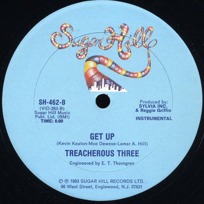 Treacherous Three : Get Up (12")