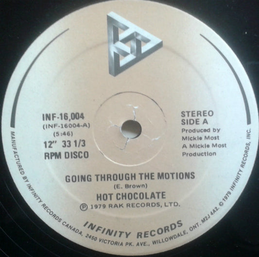 Hot Chocolate : Going Through The Motions (12")