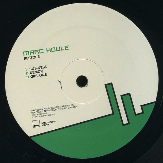 Marc Houle : Restore (2xLP, Album)