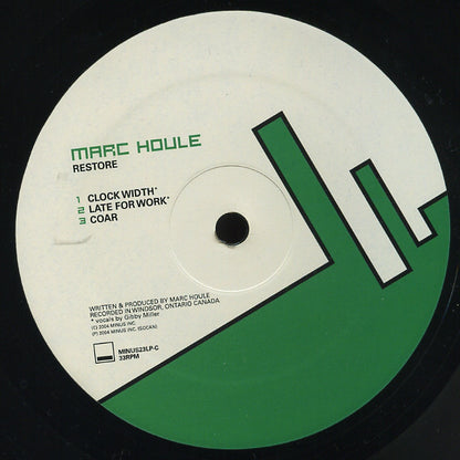 Marc Houle : Restore (2xLP, Album)