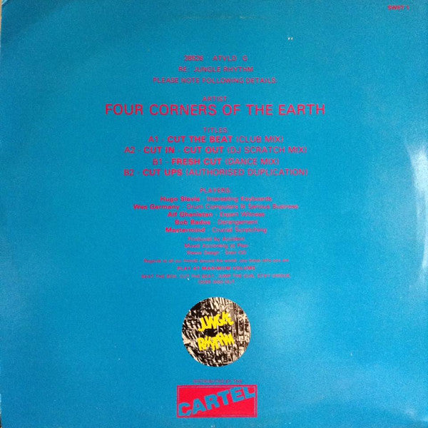Four Corners Of The Earth : Cut The Beat (12")