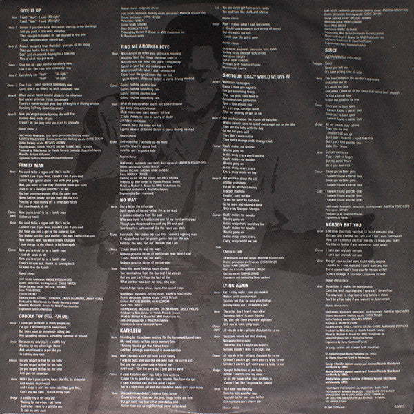 Roachford : Roachford (LP, Album)