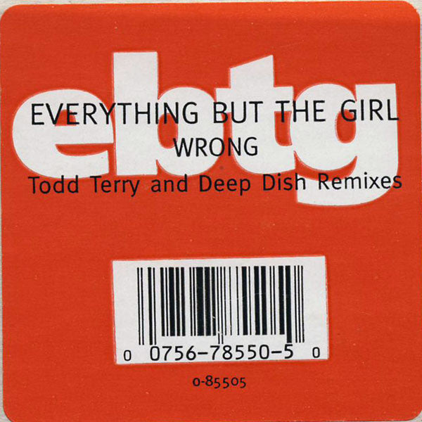 Everything But The Girl : Wrong (12")