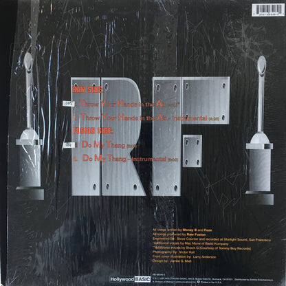 Raw Fusion : Throw Your Hands In The Air / Do My Thang (12")