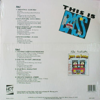Various : This Is Bass (LP, Comp)