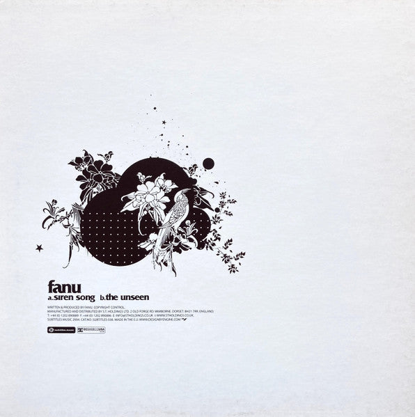 Fanu : Siren Song (12")
