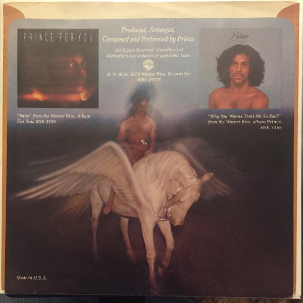 Prince : Why You Wanna Treat Me So Bad? (7", Single, Mono, Promo, Los)
