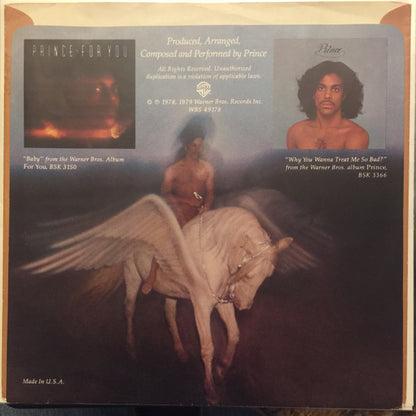 Prince : Why You Wanna Treat Me So Bad? (7", Single, Mono, Promo, Los)
