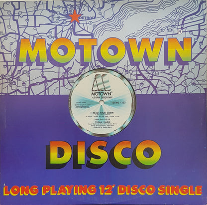 Teena Marie : I Need Your Lovin' (12", Single)