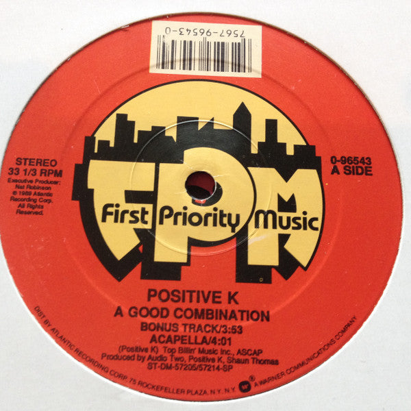 Positive K : A Good Combination / I'm Not Havin' It (12")