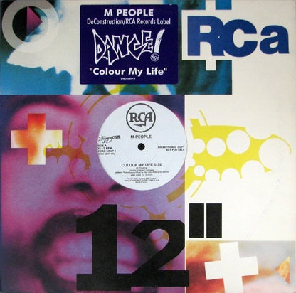 M People : Colour My Life (12", Promo)