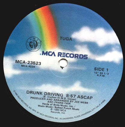 Tuga : Drunk Driving (12")