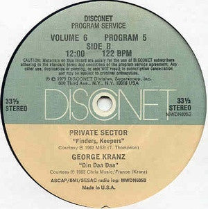 Various : Volume 6 Program 5 (2x12", P/Mixed)