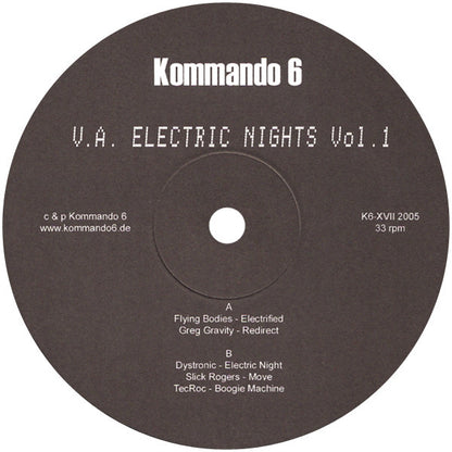 Various : Electric Nights Vol. 1 (12")