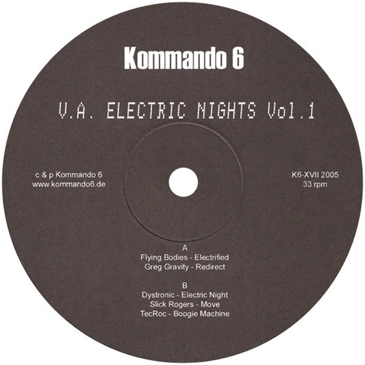 Various : Electric Nights Vol. 1 (12")