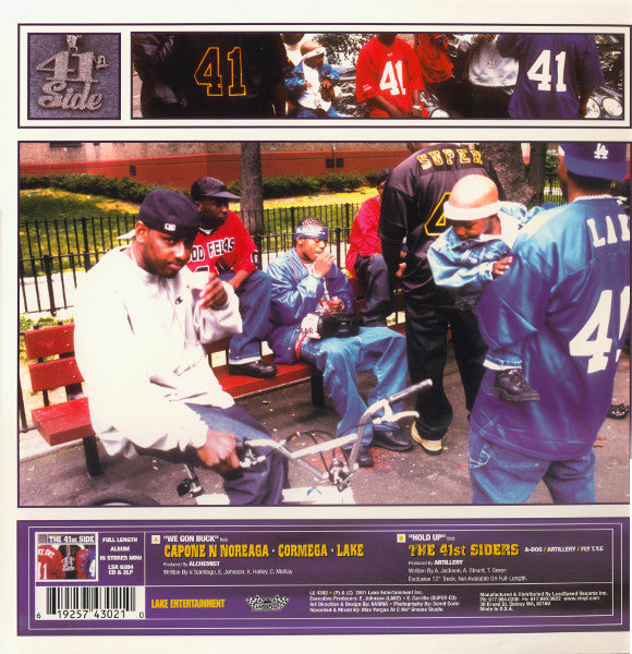 Capone -N- Noreaga • Cormega • Lake / The 41st Siders : We Gon Buck / Hold Up (12")