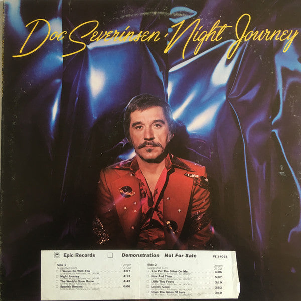 Doc Severinsen : Night Journey (LP, Album, Promo)