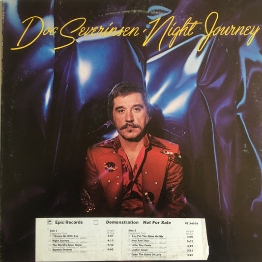 Doc Severinsen : Night Journey (LP, Album, Promo)