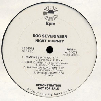 Doc Severinsen : Night Journey (LP, Album, Promo)