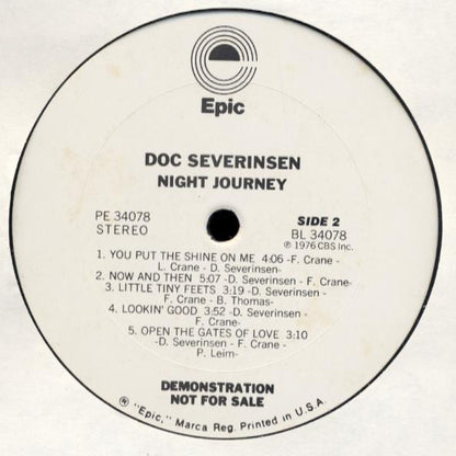 Doc Severinsen : Night Journey (LP, Album, Promo)
